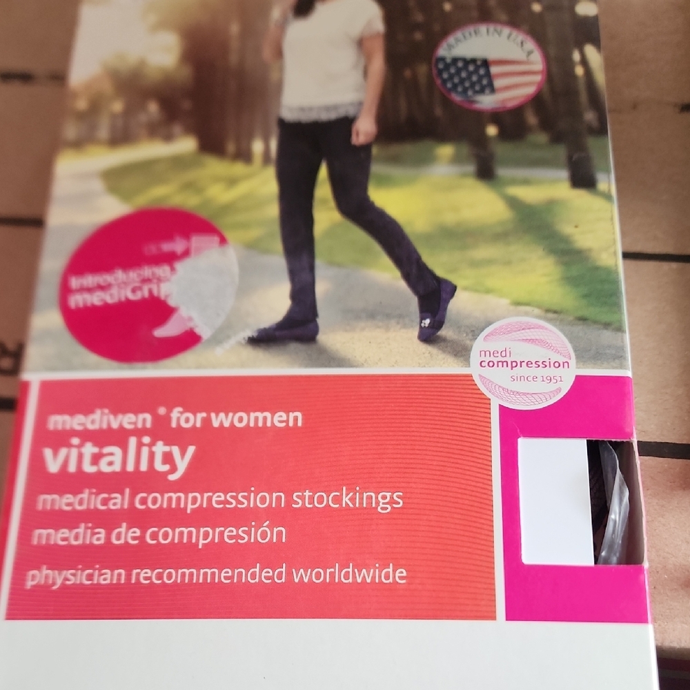 Mediven Vitality Medical Compression Stockings Chocolate 20-30mmHg
